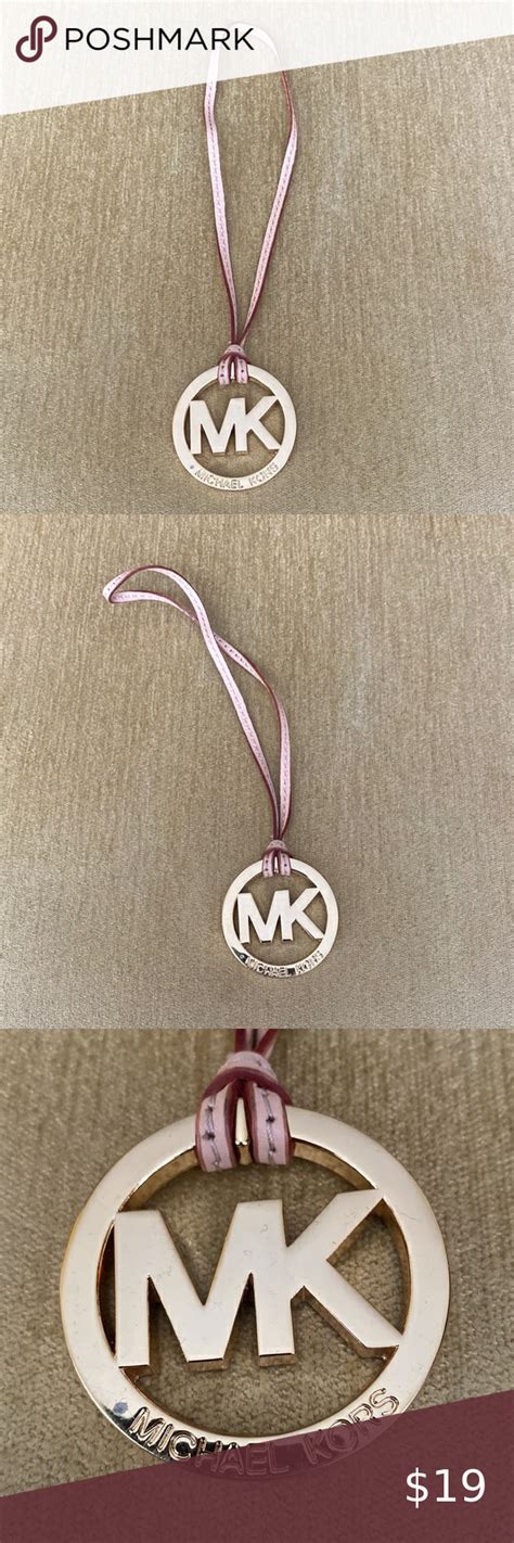 michael kors hanging logo charm